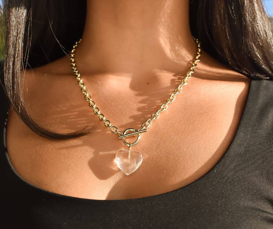 Gallery Charm Necklace: Silver