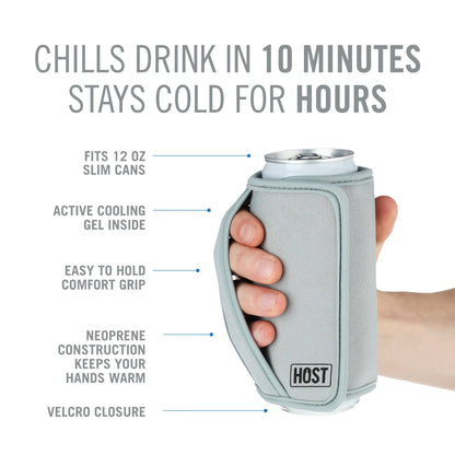 Insta Chill Sleeves Standard Cans Americana Set of 4
