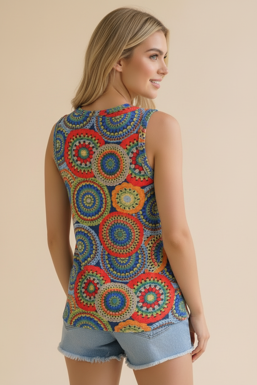 More Mandalas Tank Top