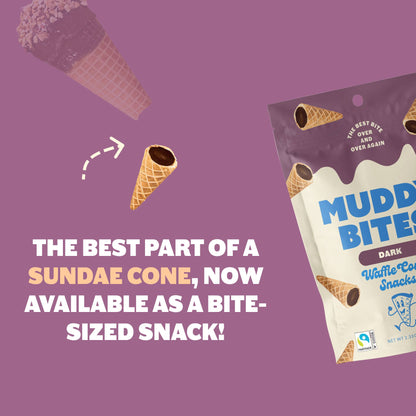 Dark Waffle Cones Snacks
