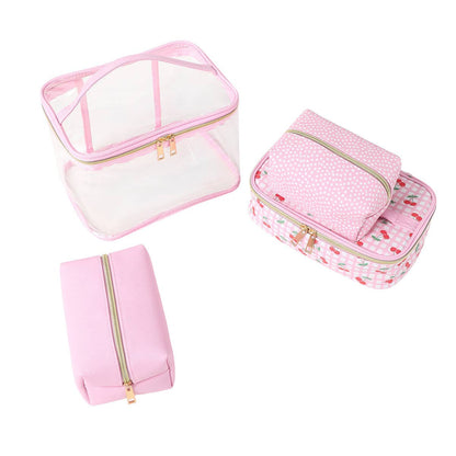 4pc Cherries Cosmetic Set