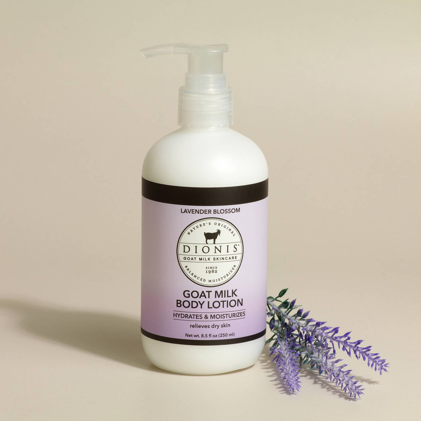 Dionis Lavender Blossom Goat Milk Body Lotion, 8.5 oz. 