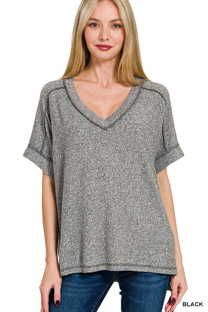 Melanie Vneck Top