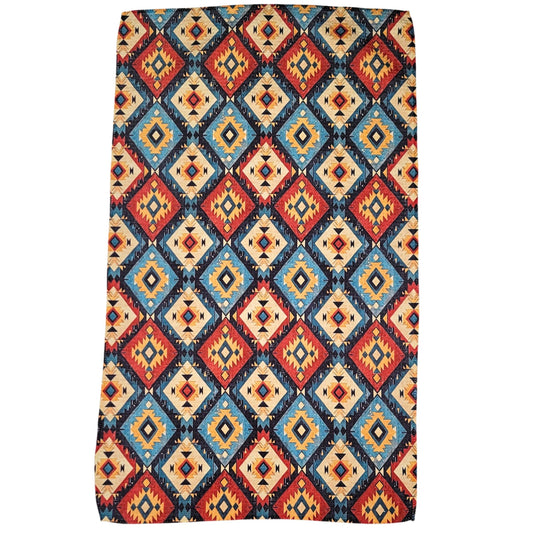 Southwestern Pattern Waffle Dish Towels - Western Home Goods