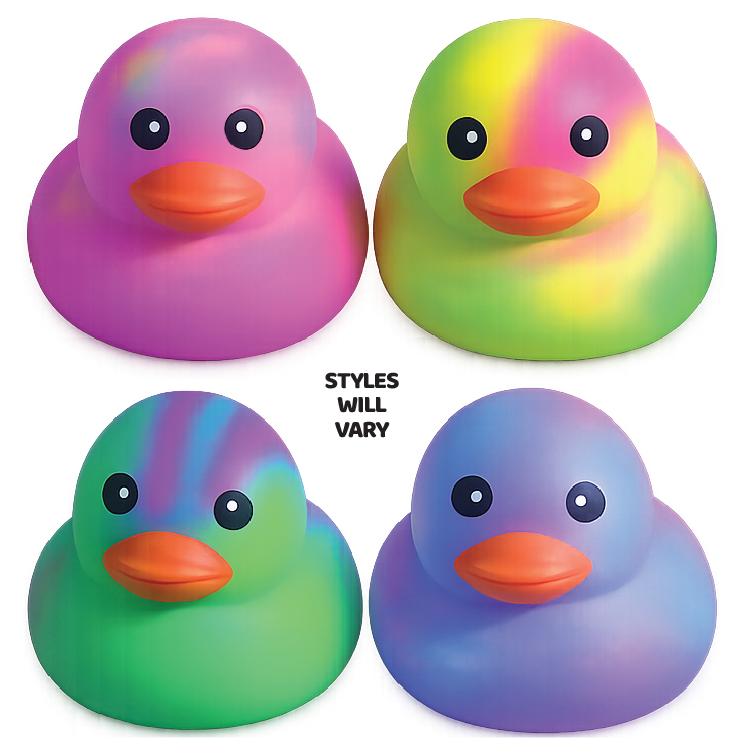 MEGA Tie Dye Duck Squishy
5"