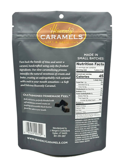 Heavenly Caramels | Old English Licorice Caramels 4.7oz 