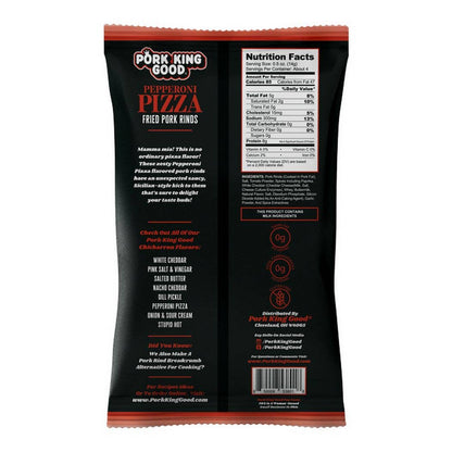 Pepperoni Pizza Pork Rinds  1.75oz Bag