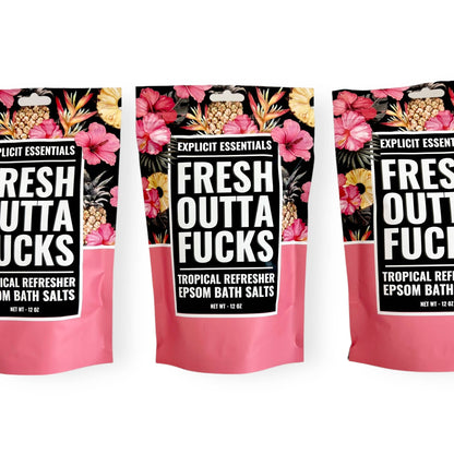 Fresh Outta Fucks Bath Salts 12oz Bag