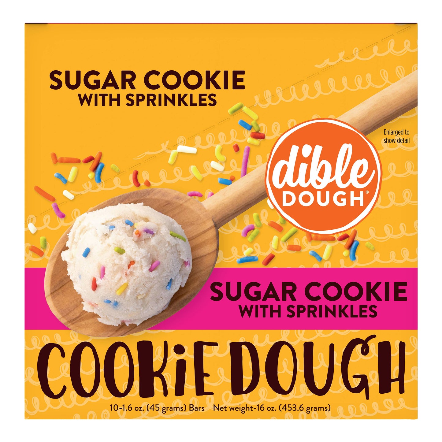 Sugar Cookie with Sprinkles Cooke Dough Bar 
