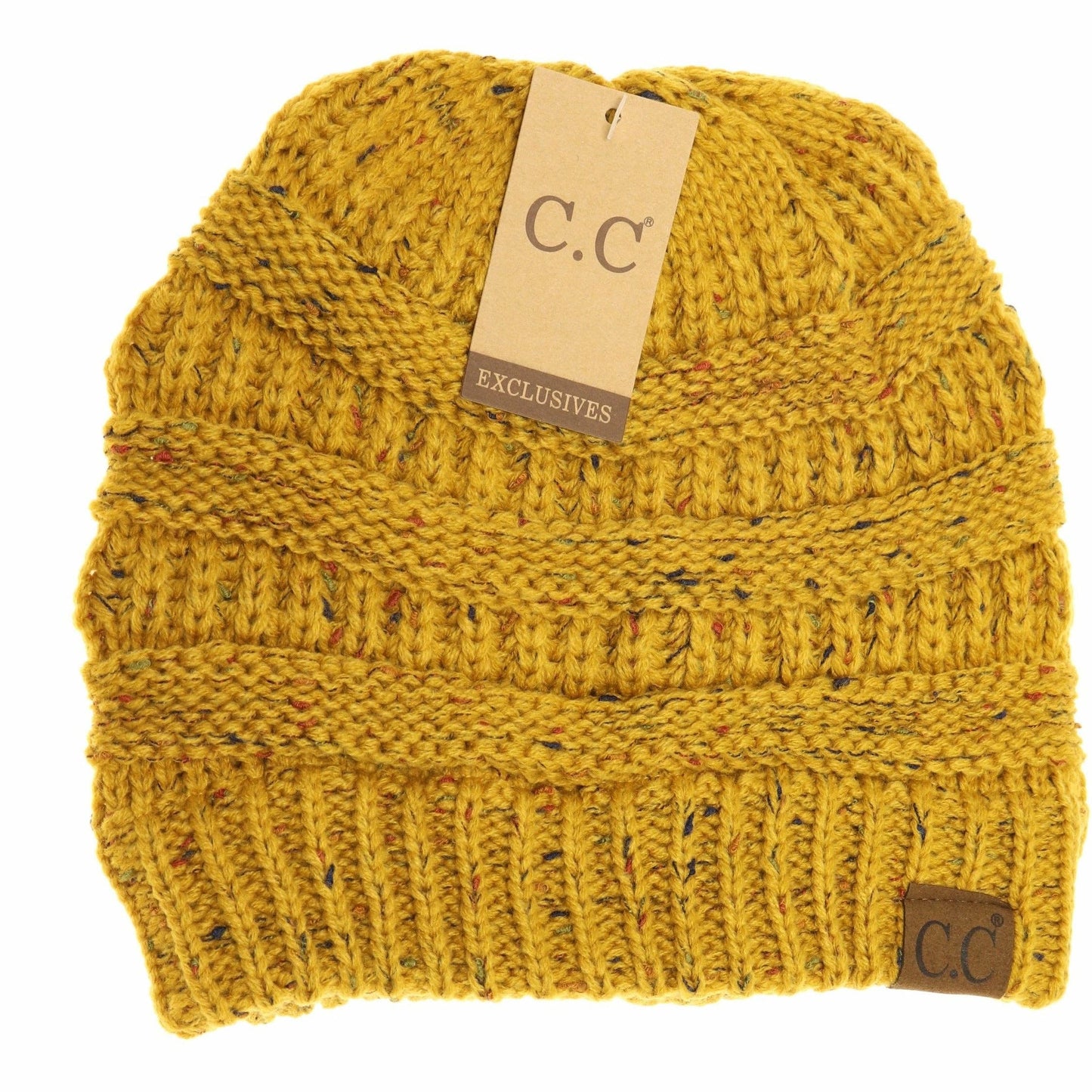 Oatmeal Flecked CC Beanies: