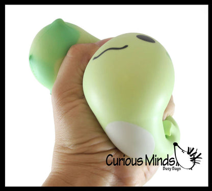 Axolotl Soft Creamy Doh Filled Squeeze Stress Balls