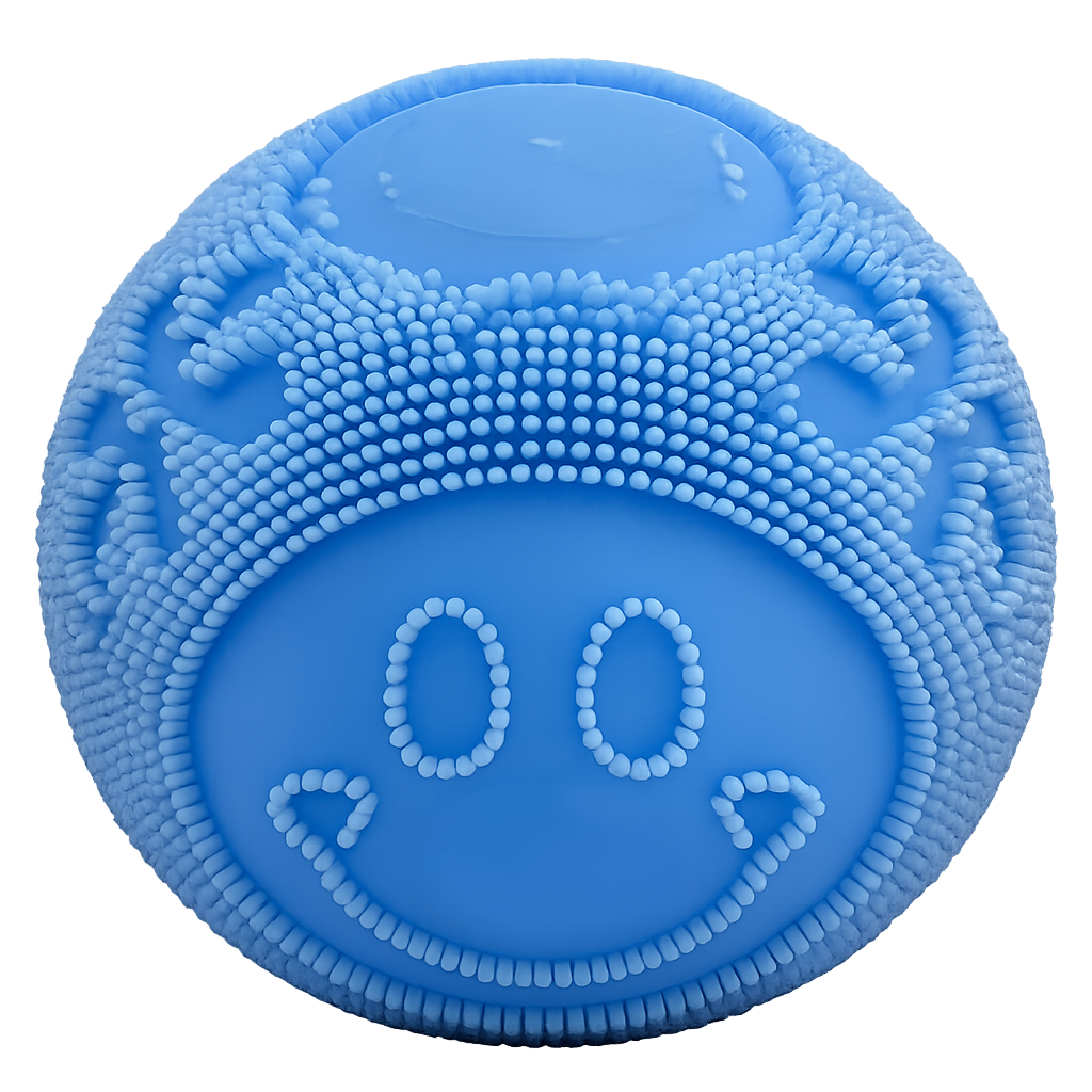 Fuzzy Face Squishy Sensory Toy