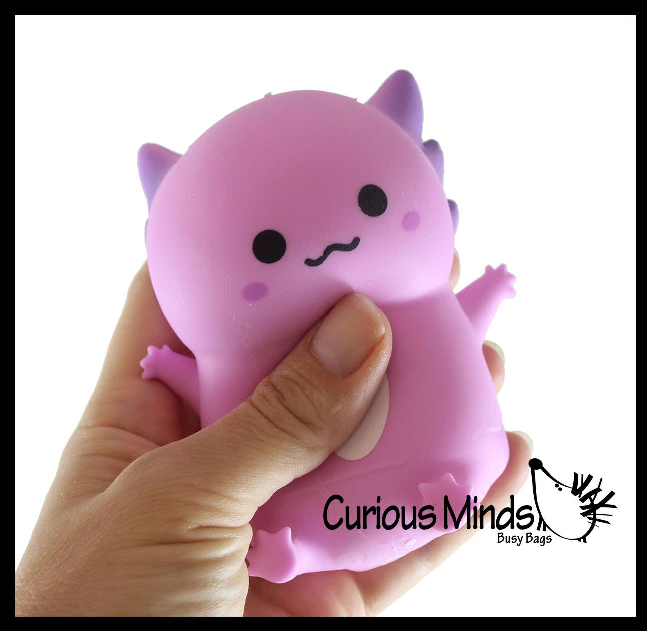 Axolotl Soft Creamy Doh Filled Squeeze Stress Balls