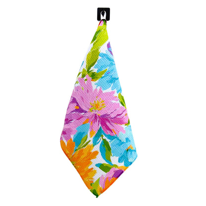 Spring Wild Flower Bloom Waffle Towels - Mothers Day Gifts