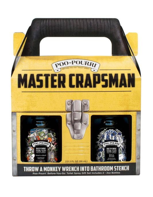Master Crapsman Gift Set 2 pack Poo~Pourri