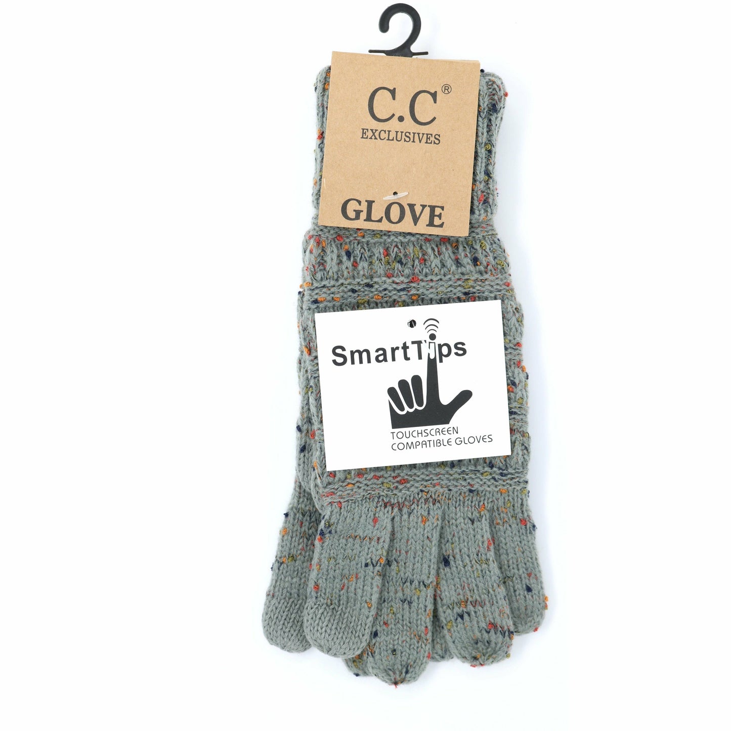 Brown Flecked Smart Tips CC Gloves