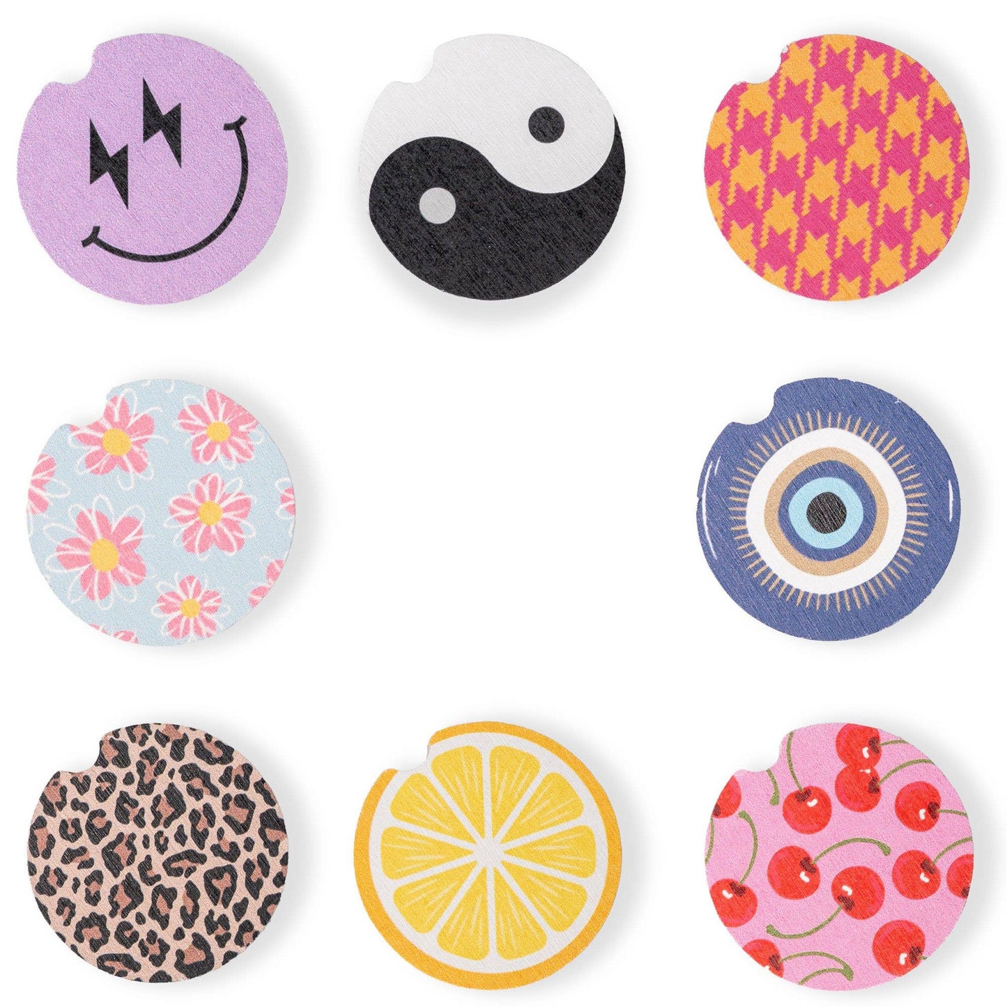 Car Cup Holder Coasters