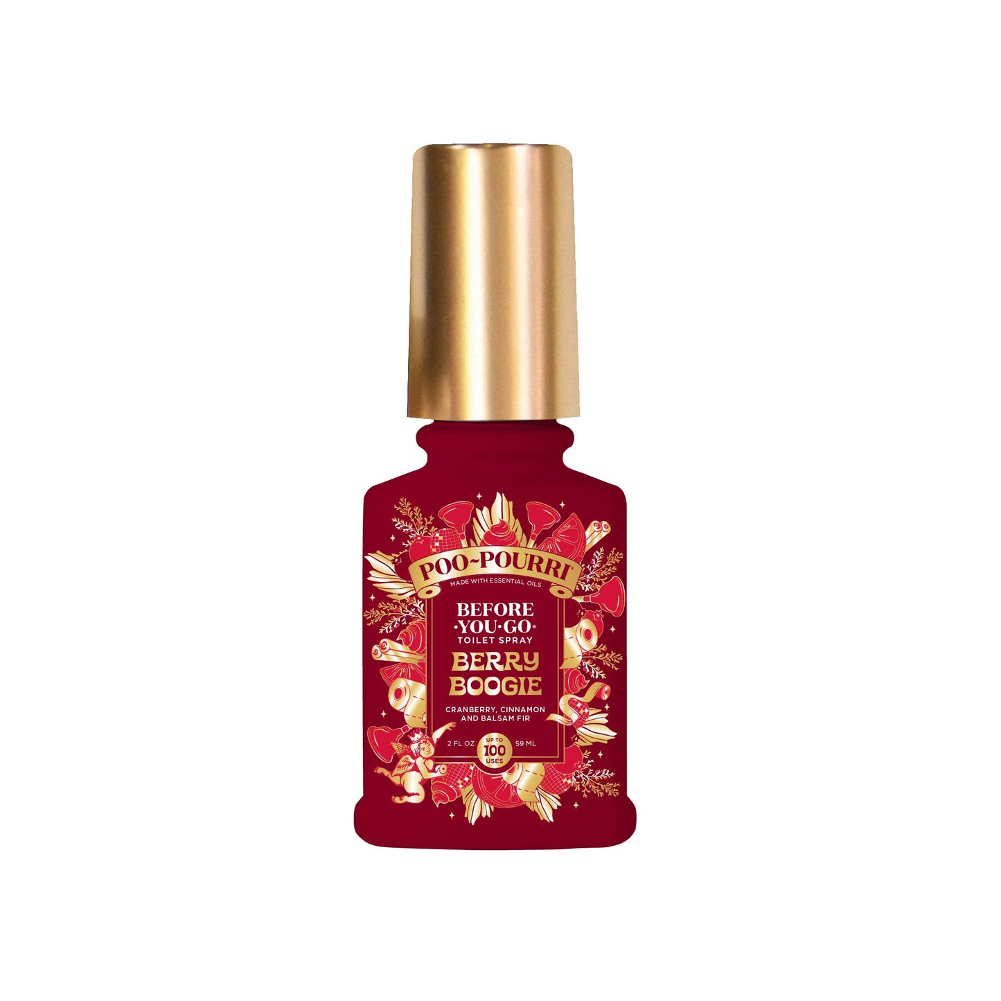 Berry Boogie Holiday Poo~Pourri -  2 oz