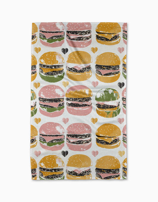 On The Grill Tea Towel
