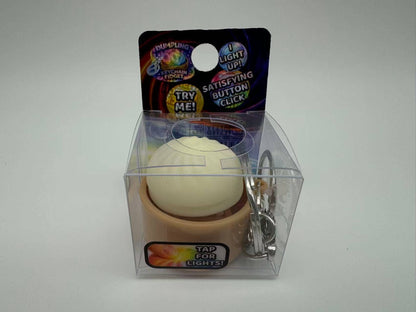 Light-Up Click Dumpling Keychain