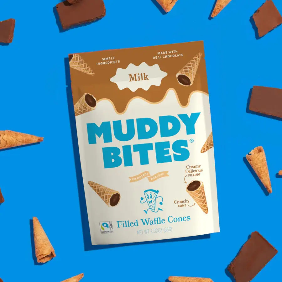 2.33 oz Milk Waffle Cones Snacks