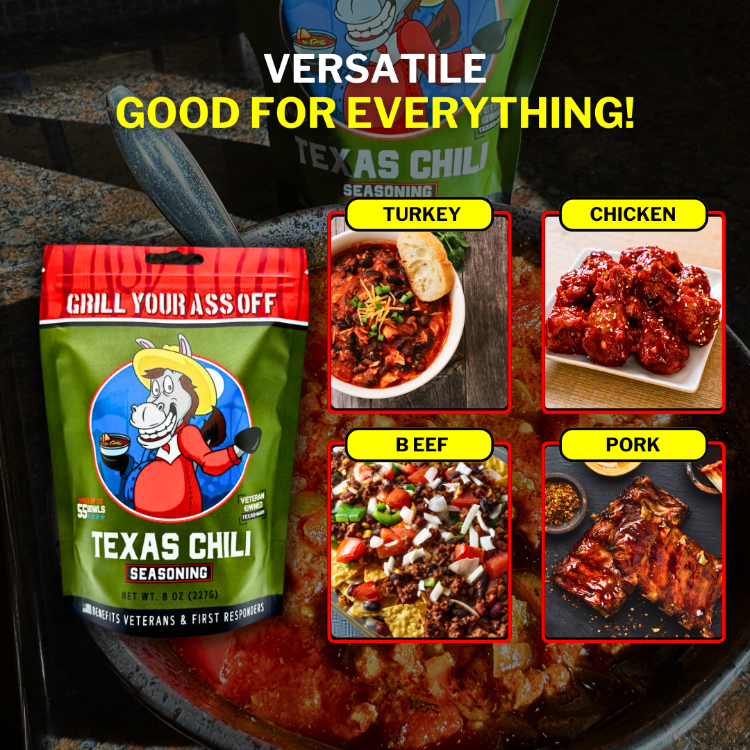 Texas Chili-Classic Blend for Stews, Tacos & BBQ