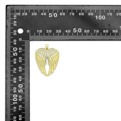 Gold Angel Wings Charm