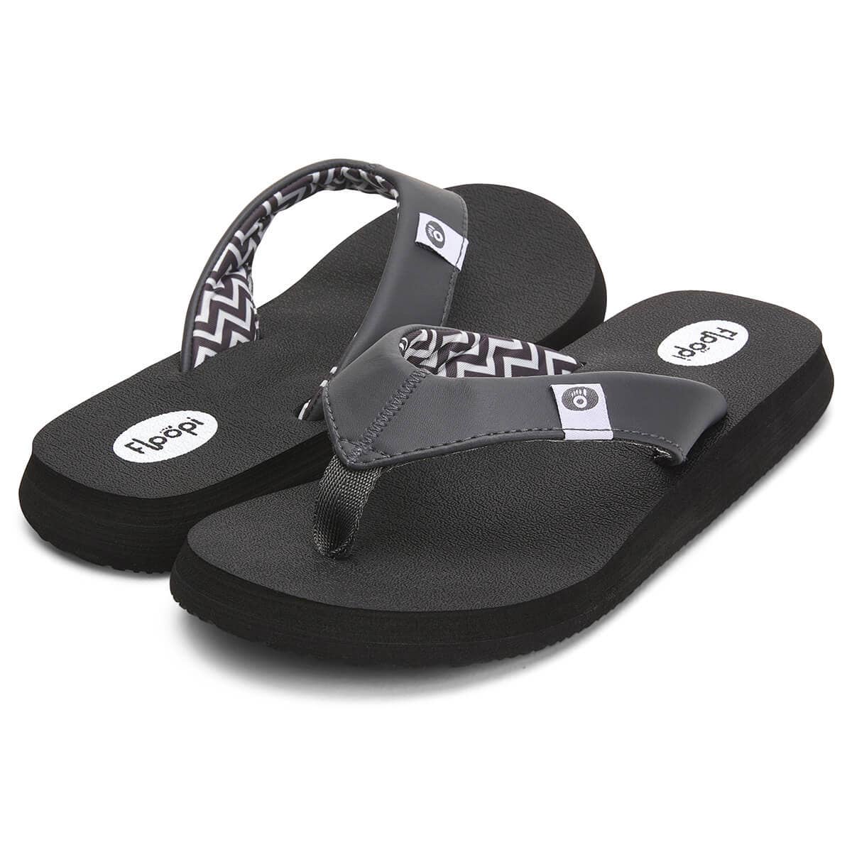 Black Floopi Flip Flops