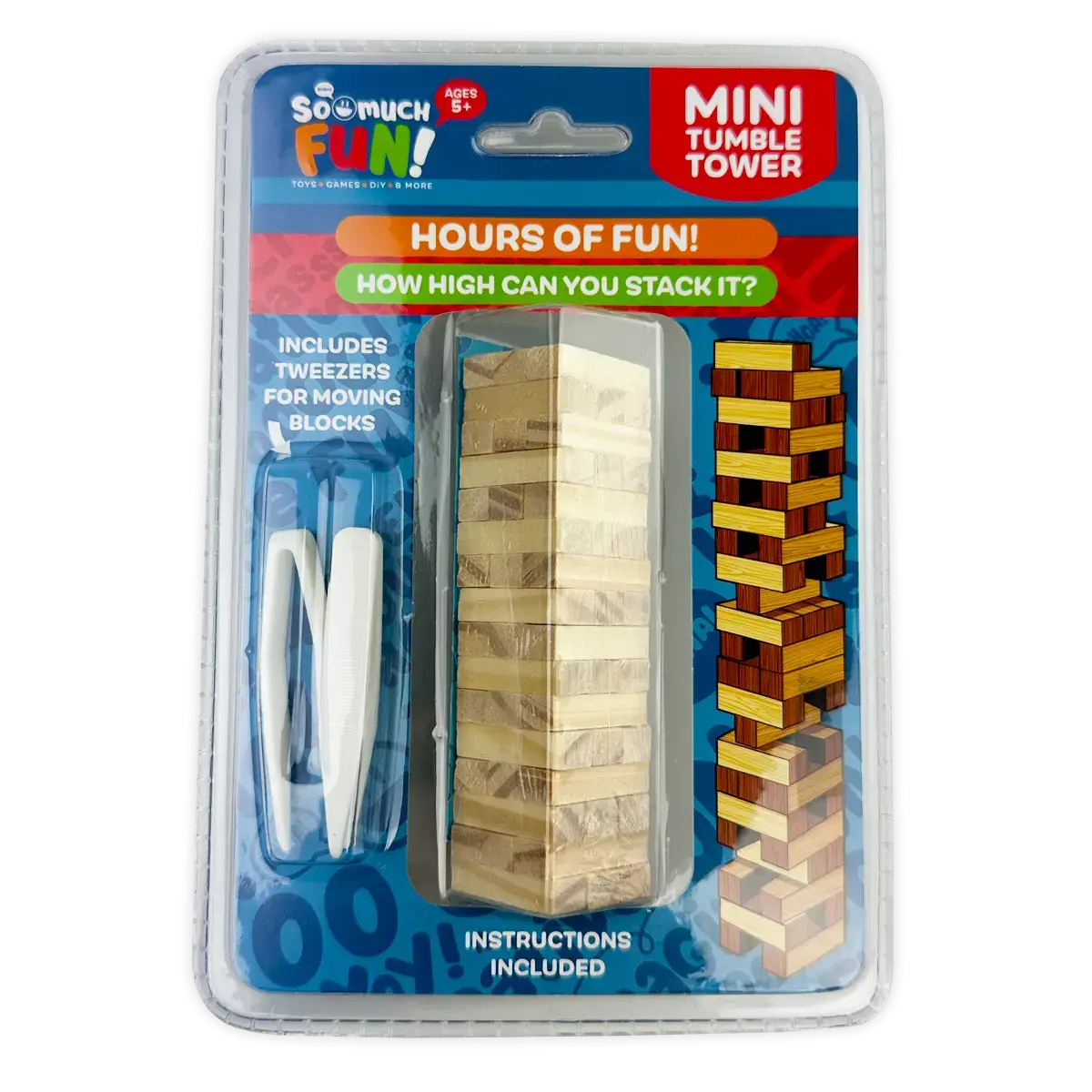 Mini Tumble Tower Wood Game