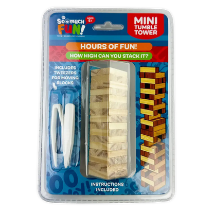 Mini Tumble Tower Wood Game