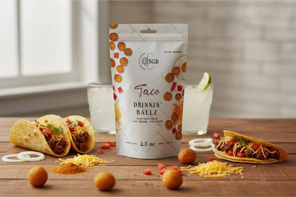 Taco Flavored Cheese Balls - 2.5oz Pouch