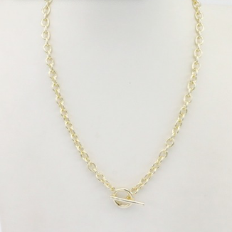 Gallery Charm Necklace: Silver