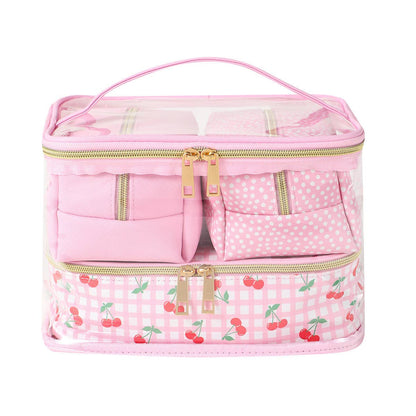 4pc Cherries Cosmetic Set