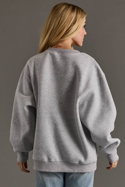Margarita Weather Embroidered Sweatshirt