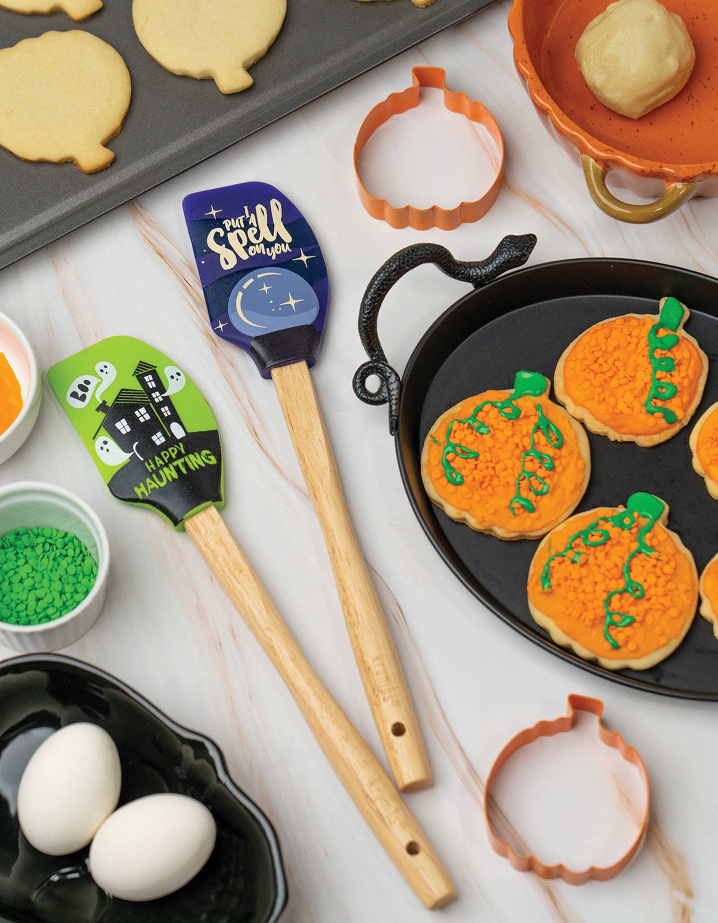 Halloween Spatula Cookie Cutter Set