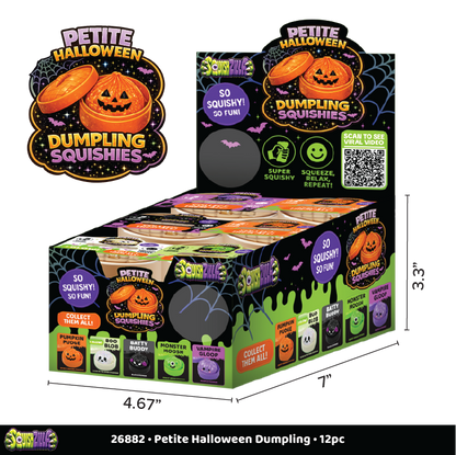 Petite Spooky Halloween Squishy Dumpling