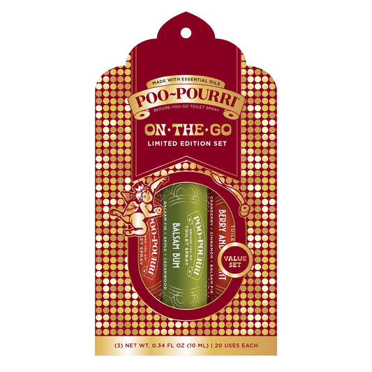 On The Go Spritzmas Set Holiday Poo~Pourri