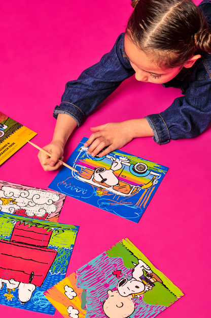 Peanuts: Scratch Art Kit (13 PC Set)