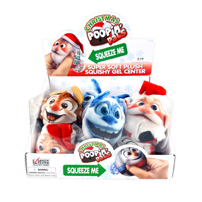 Christmas Plush Poopin Pal Toy Stocking Stuffer