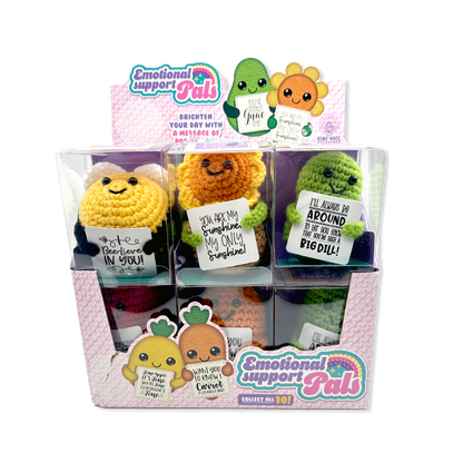 Emotional Support Crochet Plush Pals