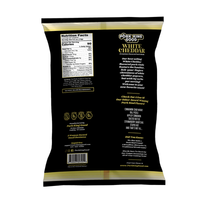 White Cheddar Pork Rinds 3 oz
