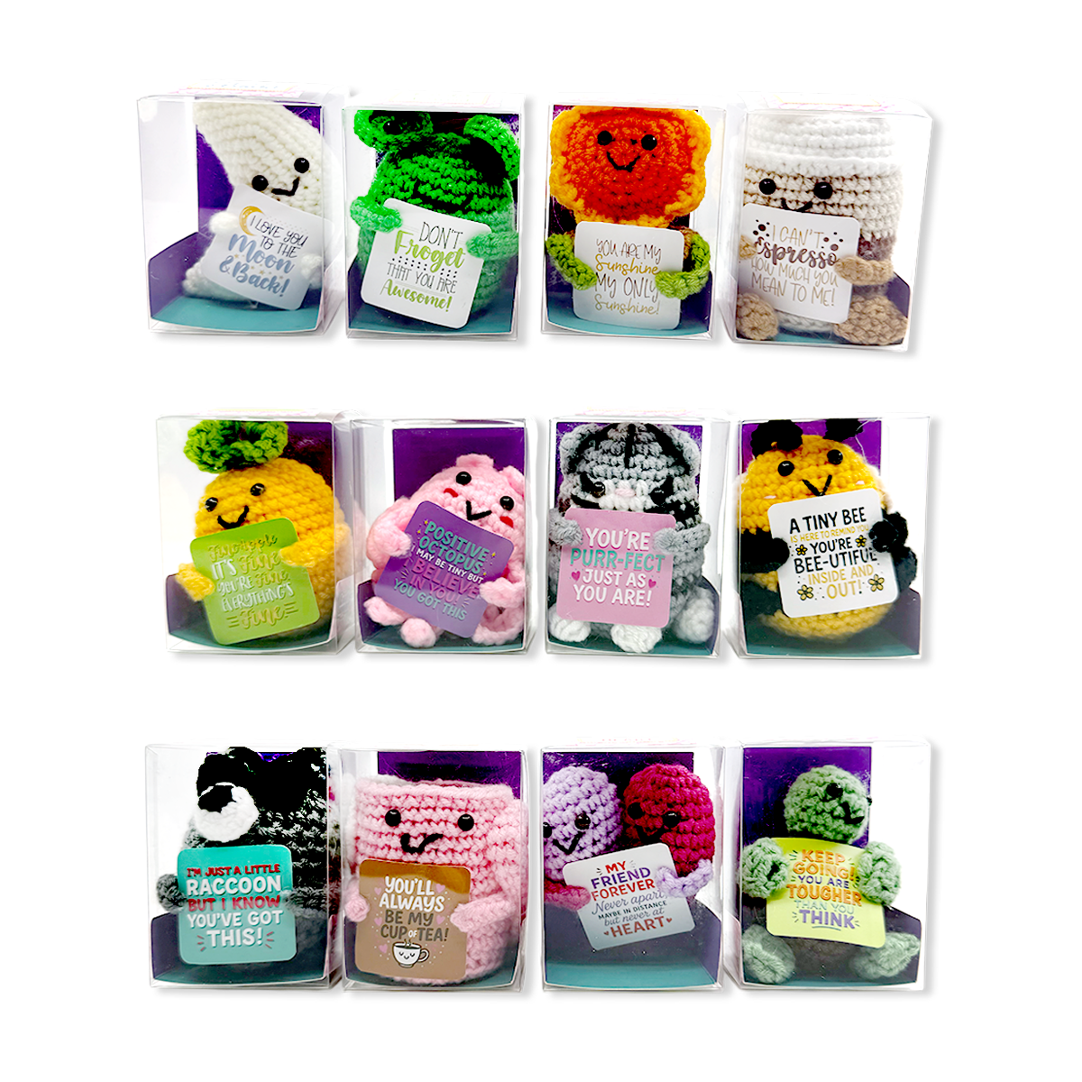 Emotional Support Crochet Plush Pals