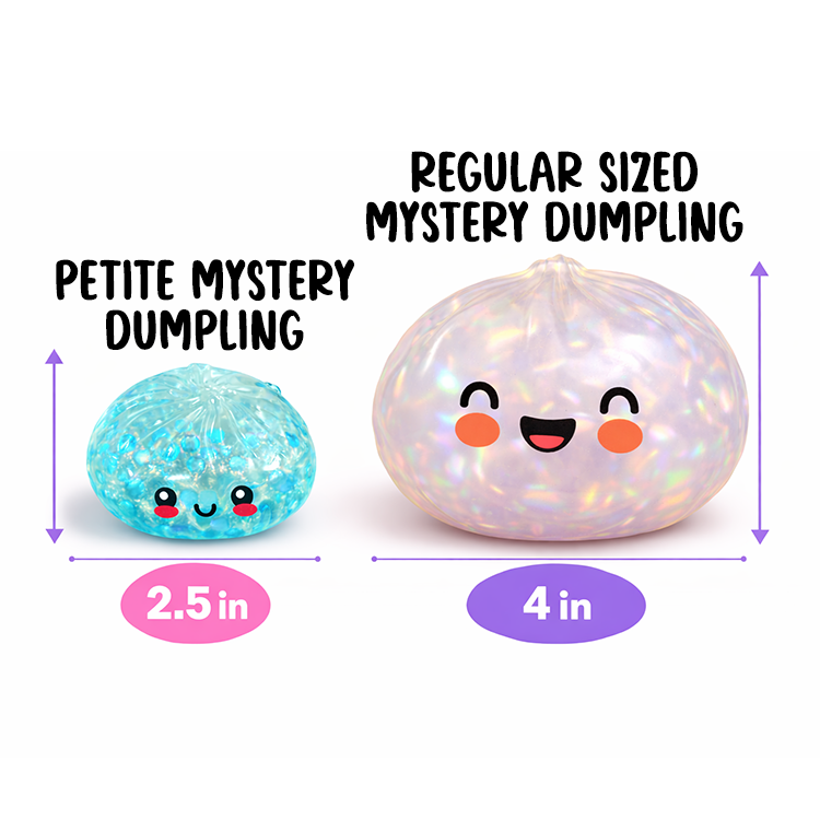 Mini Petite Squishy Mystery Dumpling 2.5"