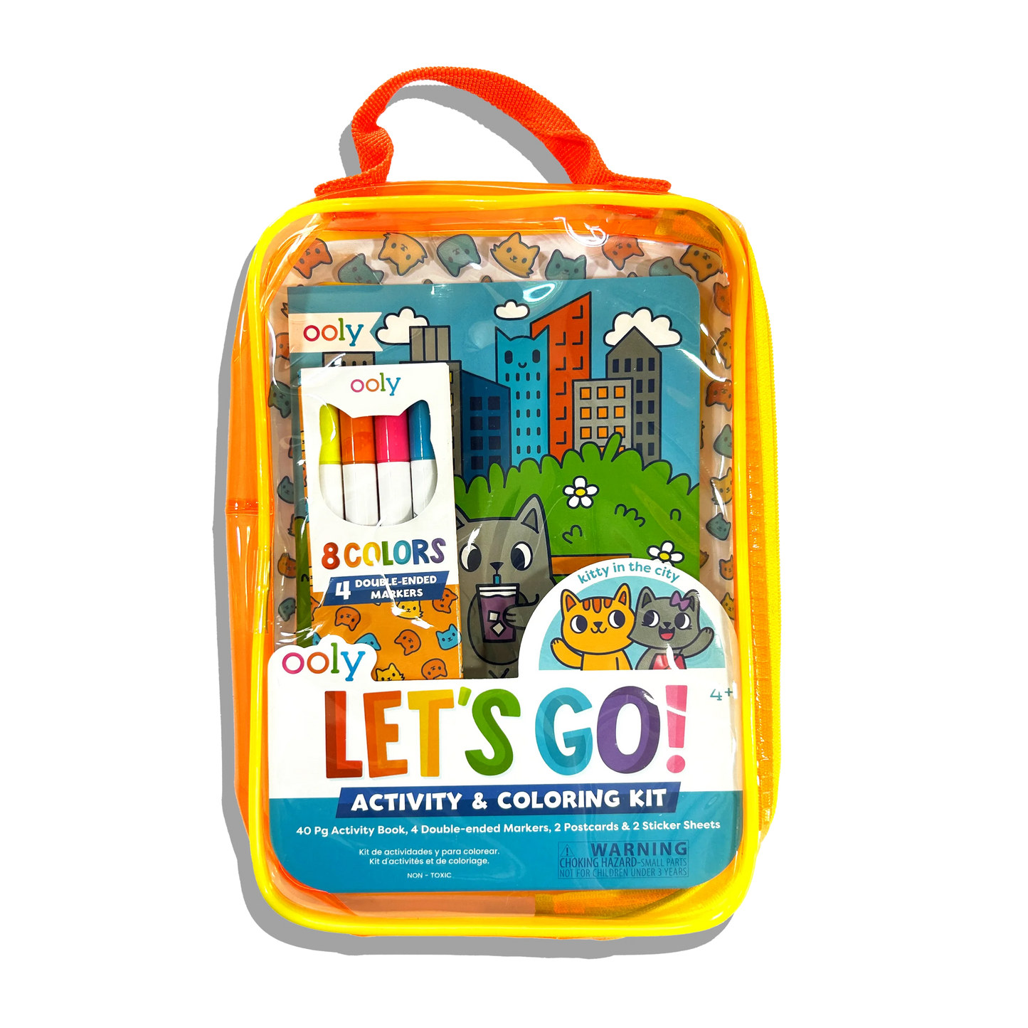 Kitty In The City - Let's Go!: Activity & Coloring Kit -