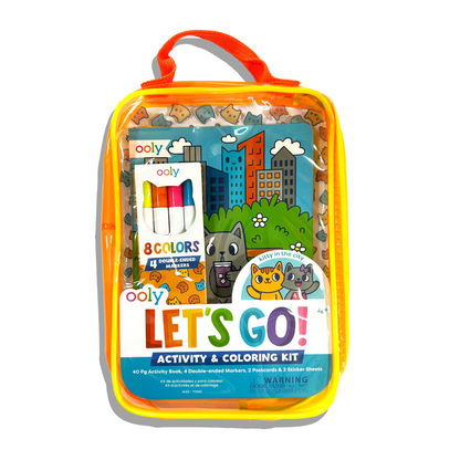 Kitty In The City - Let's Go!: Activity & Coloring Kit -