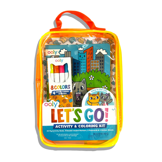 Kitty In The City - Let's Go!: Activity & Coloring Kit -