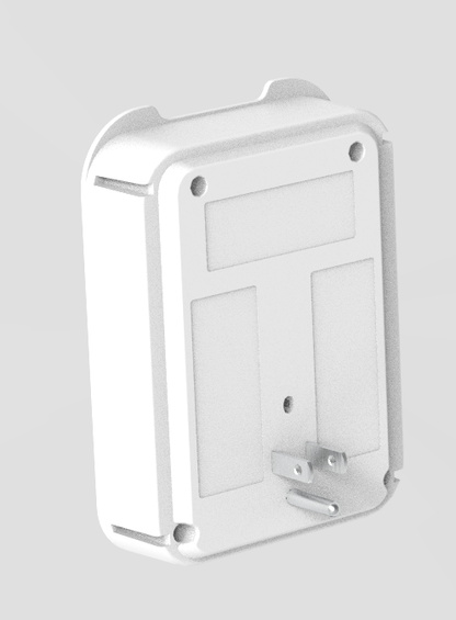 Black Charge Surge Protector, 6 Outlets/2 USB Ports