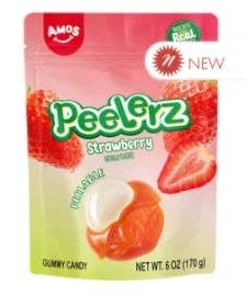 Peelerz Gummy Strawberry  6oz