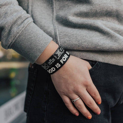 God Is For Us Interactive Bible Verse Bracelet