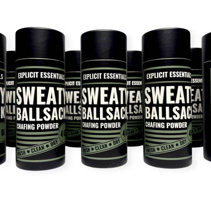 Sweaty Ball Sack Chafing Powder
